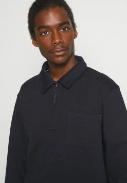 Promo 🔥 Selected Homme SLHRELAXREID - Sweatshirt - Navy Blazer 😀 -Selected Homme Soldes Boutique 0050f1902132441fbbbd1961258c3a9e