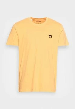 Meilleure vente 😉 Selected Homme WILDER NECK TEE CAMP - T-shirt Basique - Ochre 🎉 -Selected Homme Soldes Boutique 00b28f9fba6c4b408569183c41d3d7c8