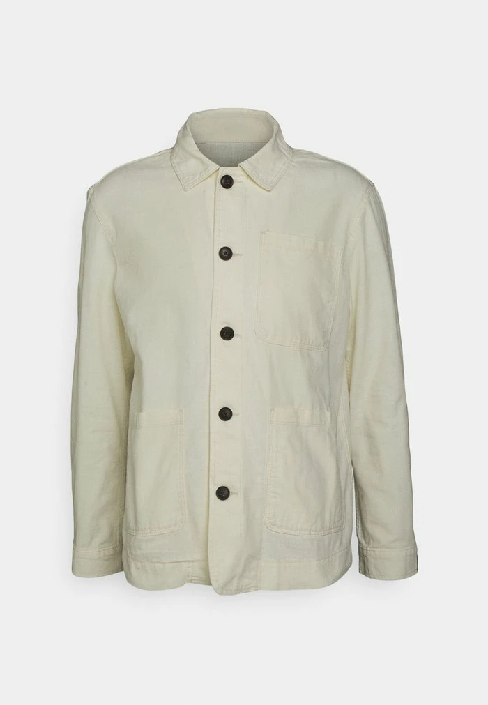 Promo 🛒 Selected Homme SLHMOLTON JACKET - Veste Légère - Egret 👍 6 Promo 🛒 Selected Homme SLHMOLTON JACKET - Veste Légère - Egret 👍 – Image 6