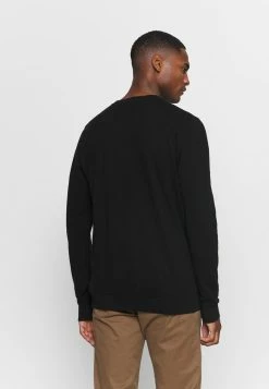 Remise 😉 Selected Homme SLHBERG CREW NECK - Pullover - Black 🥰 -Selected Homme Soldes Boutique 0147009c41454fe2981599be0023c61d