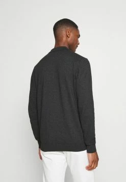 Le moins cher 😀 Selected Homme SLHBERG - Polo - Antracit 👏 -Selected Homme Soldes Boutique 024a7d0a4d3043768021517a5010c0d8