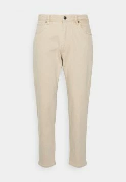 Bon marché 🔥 Selected Homme SLHRELAXCROP ALDO - Jean Slim - Sand 🎁