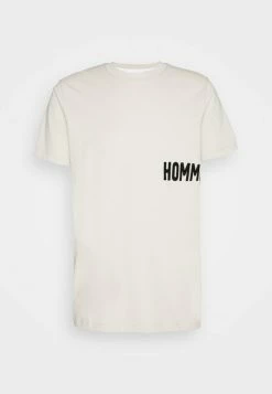 Nouveau ❤️ Selected Homme SLHDRILL ONECK TEE - T-shirt Imprimé - Moonstruck 👍 -Selected Homme Soldes Boutique 0306c4e4ee1c49dab223edc1e766fef3