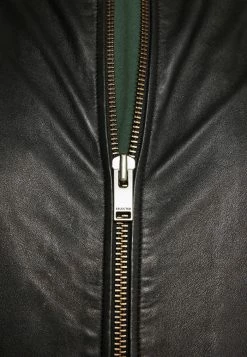 Remise ❤️ Selected Homme SLHICONIC RACER - Veste En Cuir - Black ⌛ -Selected Homme Soldes Boutique 0314334d412a43f496bc0d610396bcb5