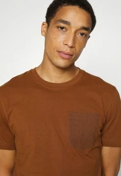 Sortie ⌛ Selected Homme SLHNALE ONECK TEE - T-shirt Imprimé - Emperador ✔️ -Selected Homme Soldes Boutique 0326973cce944b22981cf513e390990e