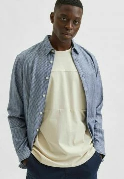 Bon marché 🧨 Selected Homme RUNDHALS - T-shirt Basique - Oatmeal 😉 -Selected Homme Soldes Boutique 0467a7b2608342eab5ac0cdf0bfa6a00