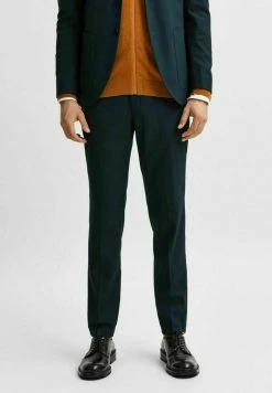 Remise 🌟 Selected Homme Chino - Dark Green 🔔