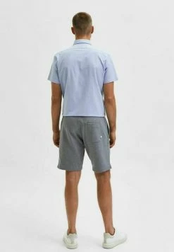 Nouveau 💯 Selected Homme Short - Medium Grey Melange 😀 -Selected Homme Soldes Boutique 05997f4b361c47739a80e045cc3045c6