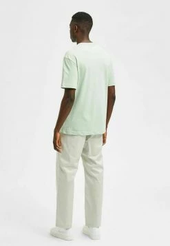 Nouveau ✨ Selected Homme T-shirt Basique - Desert Sage 🔔 -Selected Homme Soldes Boutique 06c19356872f44e8b8584e97a4786a93