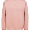 Tout neuf ⌛ Selected Homme LANGÄRMELIGER - Sweatshirt - Ash Rose 🥰