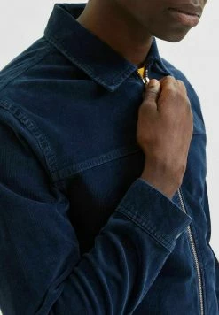 Bon marché 💯 Selected Homme Veste Légère - Blue Indigo 👏 -Selected Homme Soldes Boutique 07ed3906a8b948c18eff735b4eaf1598
