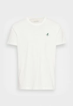 Meilleure vente 🔥 Selected Homme WILDER NECK TEE CAMP - T-shirt Basique - Cloud Dancer 🛒 -Selected Homme Soldes Boutique 08ed13be16534a27b1c1b9f5fba9f5ab