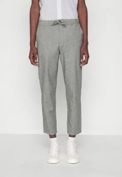 Tout neuf ❤️ Selected Homme SLIMTAPERED NEWTON - Pantalon Classique - Black/oatmeal 🎉 -Selected Homme Soldes Boutique 0937c09c3aa64a778387f4ce7e8e9124