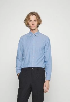 De gros 😀 Selected Homme SLHSLIMFLANNEL - Chemise - Star Sapphire Melange ⌛