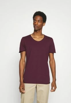 Meilleure affaire ✔️ Selected Homme SLHNEWMERCE O NECK TEE 3PACK - T-shirt Basique - Navy Blazer/frost Gray/winetastin ❤️ -Selected Homme Soldes Boutique 0ac1f0ed795c4a128585fa45cc4cf943