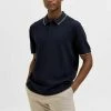 Promo 🎉 Selected Homme Polo - Sky Captain ⌛
