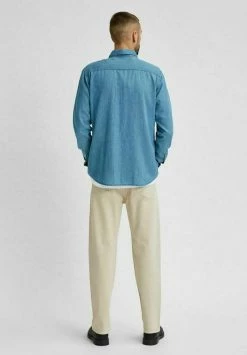 Sortie 🥰 Selected Homme Chemise - Dark Blue 🥰 -Selected Homme Soldes Boutique 0be7b0d67f5d4d889ff9f8cc8bd19f04