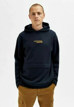 Les meilleures critiques de 🛒 Selected Homme BESTICKTER - Sweat à Capuche - Sky Captain 😀