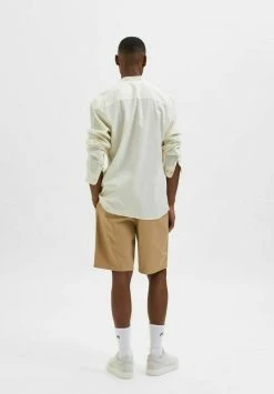 Bon marché 🛒 Selected Homme Chemise - Egret 👏 -Selected Homme Soldes Boutique 0ebc2db068e64affba66bf45ec369946