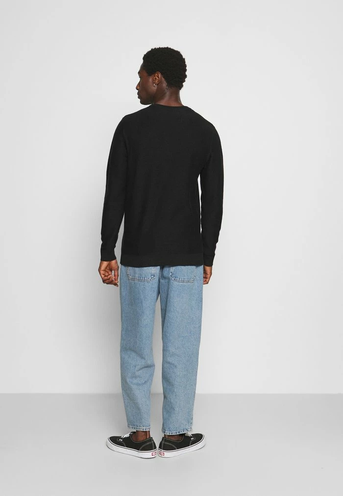 Grosses soldes 🔥 Selected Homme SLHBRENT CREW NECK - Pullover - Black 😀 3 Grosses soldes 🔥 Selected Homme SLHBRENT CREW NECK - Pullover - Black 😀 – Image 3