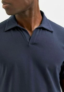 Promo ✔️ Selected Homme KURZÄRMELIGES - Polo - Sky Captain 😍 -Selected Homme Soldes Boutique 0f35db494e2845ebb3baa4068c9d3ca7