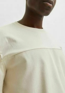 Bon marché 🧨 Selected Homme RUNDHALS - T-shirt Basique - Oatmeal 😉 -Selected Homme Soldes Boutique 0f3b9c4c3c804ea6a45afc201e1b22cb