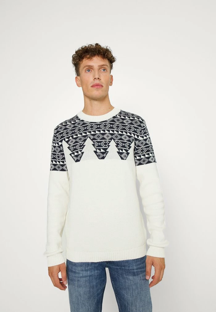 Meilleure vente 🌟 Selected Homme SLHSNOWDEN CREW NECK - Pullover - Egret/sky Captain 👍 1 Meilleure vente 🌟 Selected Homme SLHSNOWDEN CREW NECK - Pullover - Egret/sky Captain 👍