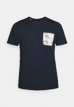 Vente flash 😉 Selected Homme SLHREGFLORAL POCKET TEE - T-shirt Imprimé - Navy Blazer 👏 -Selected Homme Soldes Boutique 0f6abb5e29e64364bed0fe0ad09ba36a