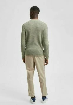 Bon marché 😉 Selected Homme Pullover - Winter Moss 👍 -Selected Homme Soldes Boutique 106215a047c34662a84308539d5ab2f3