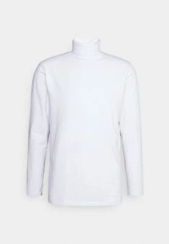 Sortie 🔥 Selected Homme SLHRORY ROLL NECK TEE - T-shirt à Manches Longues - Bright White 🎉 -Selected Homme Soldes Boutique 10bbb32ce7da4823abd05d4d6ae9463e