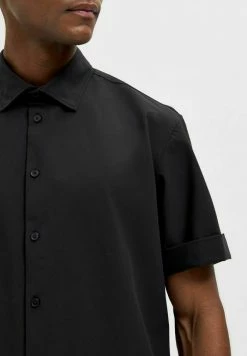 Sortie ⌛ Selected Homme Chemise - Black 🔔 -Selected Homme Soldes Boutique 10c1db1df00d4b409e280ba0d7791fa9