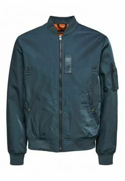 Meilleur prix ⭐ Selected Homme Blouson Bomber - India Ink 🧨 -Selected Homme Soldes Boutique 1105dd1092764b92b34d4c9d0bcc4018