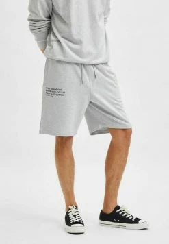 Meilleure affaire 🎉 Selected Homme SLHLOOSEAAREN - Short - Grey Melange ✨