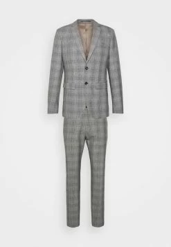 Grosses soldes ⭐ Selected Homme SLHSLIM MYLOLOGAN SUIT - Costume - Light Gray/multi 😀
