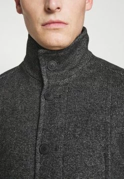 Tout neuf 🎁 Selected Homme SLHMORRISON 🧥 COAT - Manteau Classique - New Salt/pepper 😀 -Selected Homme Soldes Boutique 15e627a3c07b48d0a2b19ab4212dfaa8