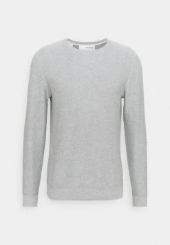 Vente flash ❤️ Selected Homme SLHBRENT CREW NECK - Pullover - Light Grey Melange 💯 -Selected Homme Soldes Boutique 16831da7d82d4f978af4f7cce7759ed0
