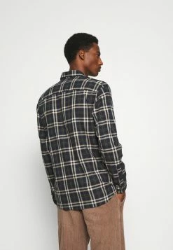 Meilleur prix ❤️ Selected Homme SLHSLIMTRENT 👕 SHIRT CHECK - Chemise - Dark Blue 🧨 -Selected Homme Soldes Boutique 16bdd2194c52417e9bf52dfe25d69c75