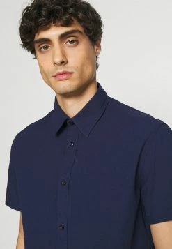 Grosses soldes 👏 Selected Homme SLHREGNATE SEERSUCKER - Chemise - Peacoat 👏 -Selected Homme Soldes Boutique 16c2c3ad78384a0c9cdc1e2b9282e788