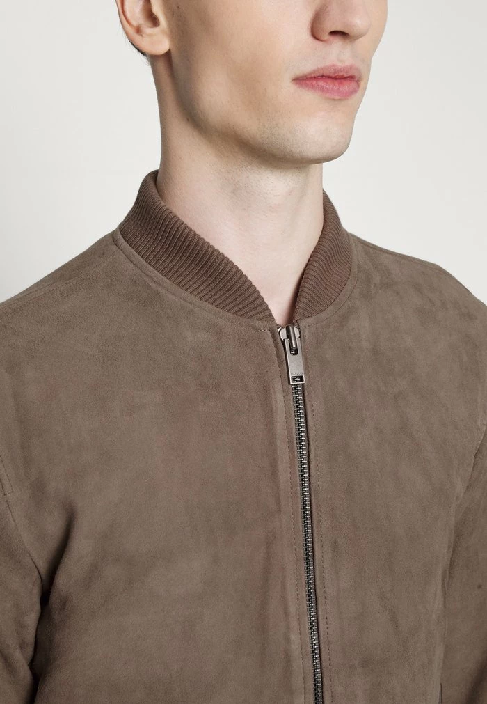 Promo ⭐ Selected Homme ICONIC - Veste En Cuir - Morel 🧨 6 Promo ⭐ Selected Homme ICONIC - Veste En Cuir - Morel 🧨 – Image 6