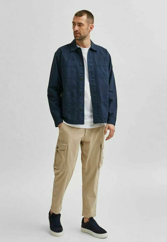 Coupon ⭐ Selected Homme SLHLOOSETONY OVERSHIRT - Veste Mi-saison - Navy Blazer 🔔 2 Coupon ⭐ Selected Homme SLHLOOSETONY OVERSHIRT - Veste Mi-saison - Navy Blazer 🔔 – Image 2