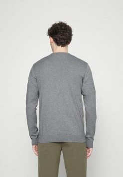 Grosses soldes 😉 Selected Homme SLHBERG CREW NECK - Pullover - Medium Grey Melange ✨ -Selected Homme Soldes Boutique 191416f46f614f01baaa0cf8075b7a21