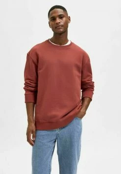 Top 10 ✔️ Selected Homme Sweatshirt - Marsala 🛒