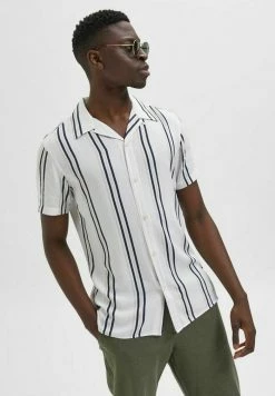 Les meilleures critiques de 👏 Selected Homme GESTREIFTES - Chemise - Egret 😀 -Selected Homme Soldes Boutique 1a7281aeb38245ee9c48bc0ffcfb76ed