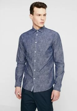 Acheter 🎁 Selected Homme SLHSLIMMARK WASHED - Chemise Classique - Dark Sapphire ✨