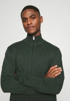 Vente flash 🤩 Selected Homme SLHBERG FULL ZIP CARDIGAN - Gilet - Darkest Spruce 👍 -Selected Homme Soldes Boutique 1b628b18651c4f0c9aa8c32b5efa6445