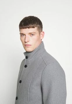 Meilleure affaire 👍 Selected Homme SLHMORRISON 🧥 COAT - Manteau Classique - Grey Melange ✨ -Selected Homme Soldes Boutique 1b792950c6564bc6860aefd97d499b85