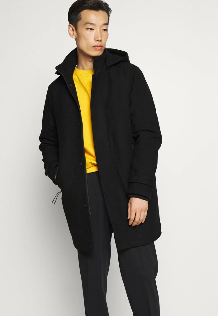 Remise ⭐ Selected Homme SLHSTAVANGER - Manteau Court - Black 👏 4 Remise ⭐ Selected Homme SLHSTAVANGER - Manteau Court - Black 👏 – Image 4