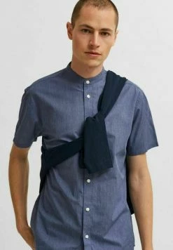 Meilleur prix 🎉 Selected Homme Chemise - Dark Navy 🎁 -Selected Homme Soldes Boutique 1e32b9cc290f4b2b82de029f6a9daa7e