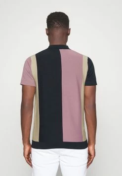 Sortie 😀 Selected Homme MASON BLOCK - Polo - Elderberry/oatmeal/sky Captain 😀 -Selected Homme Soldes Boutique 1fd1297caa53480ba463fe62fa3f7150