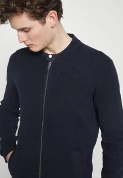 Sortie 👏 Selected Homme SLHRONNY ZIP CARDIGAN - Gilet - Sky Captain Melange ⌛ -Selected Homme Soldes Boutique 1fddd18aeed648029b4ab9e9cd25c6eb